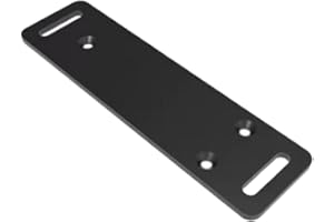 FVDPWYE Race Handbrake Mount Plate, Metal Race Simulator Shifter Mount Race Shifter Lever Mount Plate Stable and Sturdy