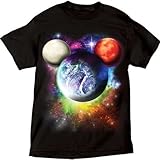 Disney Mens Planet Mickey Mouse T Shirt
