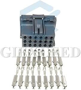 Amazon.com: 5 Sets 18 Pin 968974-1 Auto Electrical Female Connector Car ...