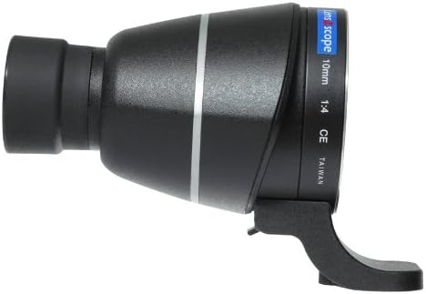 Lens2scope , for Pentax K, black, straight view