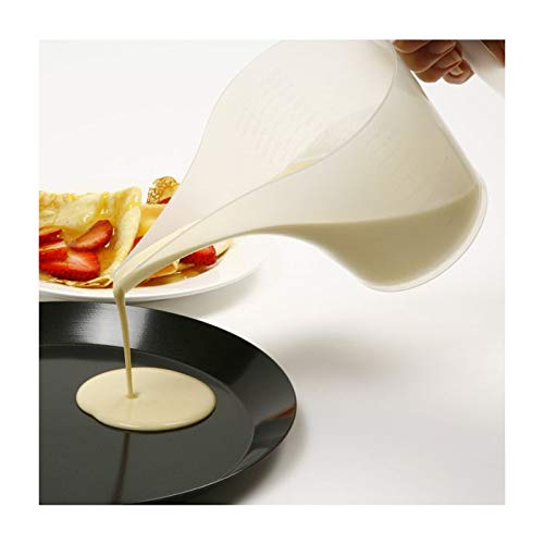 Norpro New Measuring Funnel Pancake Batter Pitcher, 3.5Cup/28oz/900ml