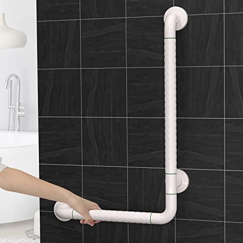 KULACO Senior Holding Handles, Non-Slip Bathtub and Shower Handle Stainless Steel, 60 X 40 cm, Bath Safety Grab Handle, Wall Mount Handle