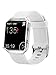 Newest Fitbit Blaze Band, BeneStellar Silicone Replacement Small Large Band Bracelet Strap for Fitbit Blaze Smart Fitness Watch, White, Small