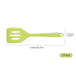 HOIRIX 2Pack Small Silicone Turner High Heat