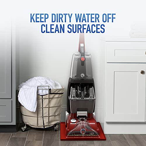 Hoover, Red Power Scrub Deluxe Carpet Cleaner Machine, Upright