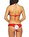 ADOME Women Lingerie Teddy Deep V Halter One Piece Babydoll Mini Lace Bodysuit