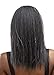 JBG SERVICES Micro Million Twist Wig – 12-inch Micro Twist Hair Wig – Hand-Braided Micro Twist Wig with 2x6 Lace Closure – Synthetic Twist Wigs for Black Women – Natural-Looking – Color (01)