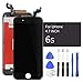 Black Compatible with iPhone 6S 4.7 Inch LCD Screen Display Digitizer Assembly Replacement Full Complete Front Glass with Repair Tools