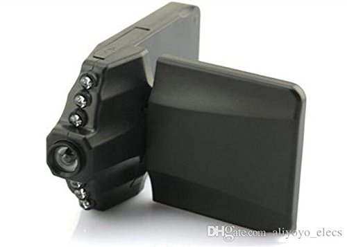 Zebra Smoke H198F 2.5" Car Dash Cams Car DVR Recorder Camera System Night Version Video Recorder Dash Camera 6 IR LED Box, Black