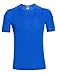 Icebreaker Everyday Base Layer Short Sleeve Crew Neck Shirt, Odor Resistant, Moisture Wicking, Merino Wool