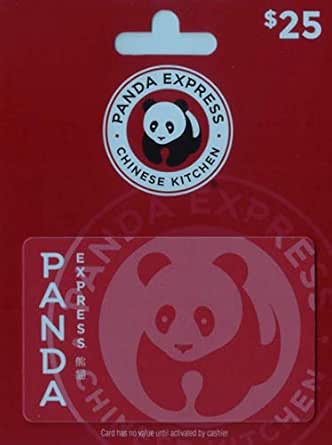 Amazon.com: Panda Express Gift Card $25: Gift Cards
