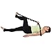 Yoga Stretching Strap, Stretch Strap with Loops Elasticized for use as a Resistance Band, Ease Back Pain