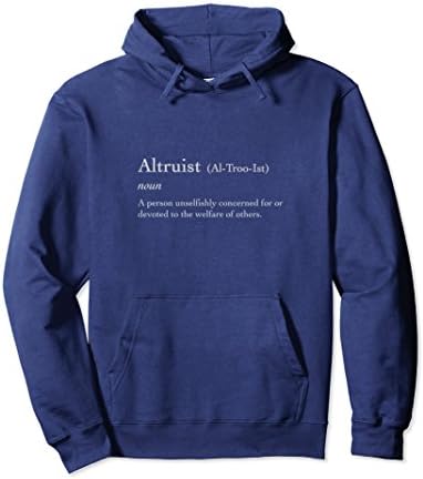 Unisex Defined Hoodie Large Navy