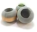 ORB Concrete Succulent Planters / Air Plant Holders (Set of 3) GOLD.