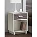 Ameriwood Home Colebrook Nightstand, Vintage White/Rustic