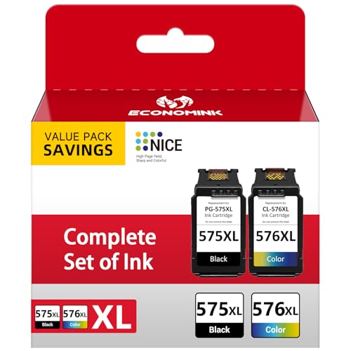 PG-575XL CL-576XL 575 576 Patronen Kompatible für Canon Druckerpatronen 575 576, 575XL 576XL Multipack Kompatible für Canon Pixma TS3550i Patronen TS3