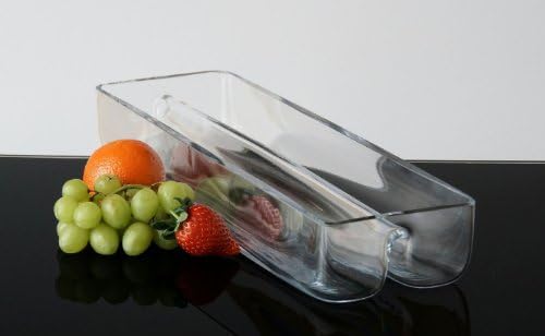 Glass Duo Serving Dish 40cm long by Glass Serving Dish