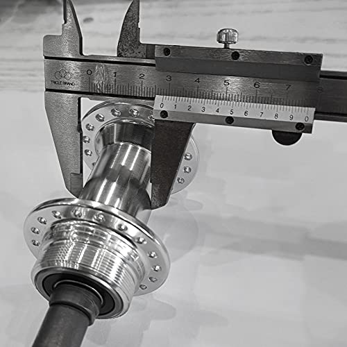 Fahrrad Vorderradnabe 36 Löcher - Aluminiumlegierung, 100mm Breite