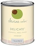 Devine Leather, Woven Tattles & Spun Tales Collection, Devine Color Interior Paint, Delicate Eggshell, 1-Quart