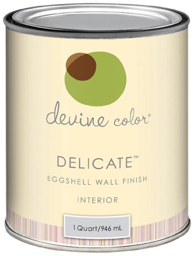 Devine Leather, Woven Tattles & Spun Tales Collection, Devine Color Interior Paint, Delicate Eggshell, 1-Quart