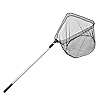 Eyourlife-Folding-Landing-Net-Fishing-Telescoping-Landing-Net-Aluminum-Landing-Net-Super-Precision-Mesh-Design-Professional-Fishing-Landing-Net-Black
