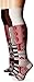 Muk Luks Women's 3 Pair Pack Lodge Over The Knee Socks, Multi, OSFM