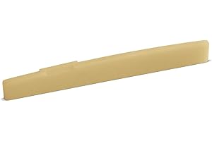 MACNICHOL GUITARS Bone Saddle – Fits Some Pre-2016 Taylor® Guitars – Forward Line B Compensation – Tall Height - 11 mm - Unbleached
