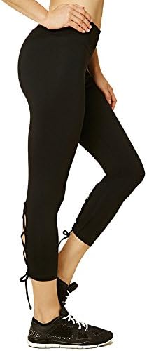 Yoga Pants for Women Crisscross Strappy Workout Leggings with Hidden Pocket
