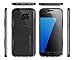 S7 Edge Case, Ghostek Cloak Series for Samsung Galaxy S7 Edge Slim Protective Armor Case Cover(Black)