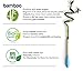 SheCotton Bamboo Cotton Swabs | Natural 100% Biodegradable and Recyclable Buds for Ears | Double Tipped Wooden Makeup Cotton Swabs (200 ct) (Blue)