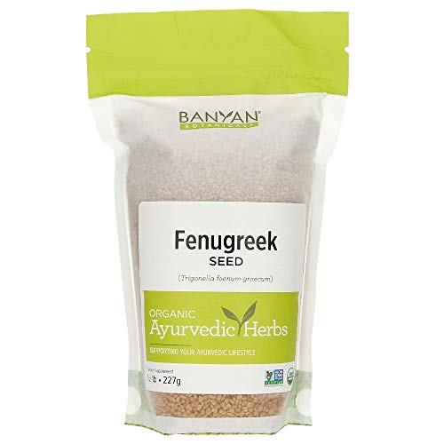 Banyan Botanicals Fenugreek Seed - USDA Organic - Aromatic Spice that Promotes Healthy Digestion* - Trigonella foenum…