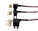 Moeye 12V Car Add-a-circuit Fuse Adapter Mini TAP ATM APM Blade Fuse Holder, 3 Pack primary