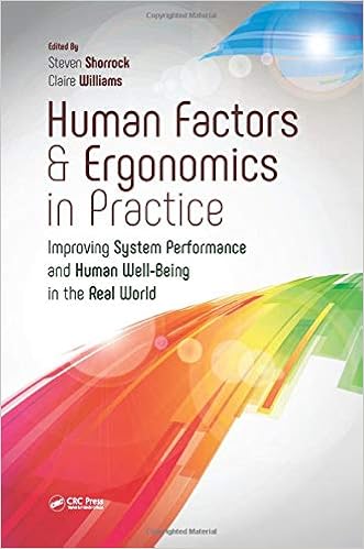Human Factors And Ergonomics In Practice Shorrock Steven Williams Claire 9781472439253 Amazon Com Books