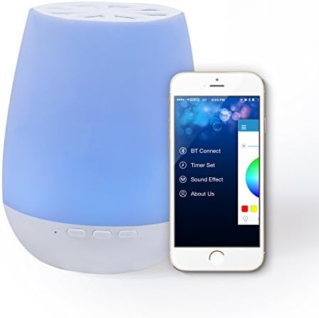 Baby alarm  Night Light, Sound Machine and Time-to-Rise, perfect night light for a baby’s room