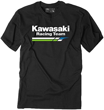 Men's Black Kawasaki Racing Team Tee Shirt