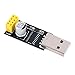 IZOKEE ESP8266 ESP-01 Serial WiFi Wireless Transceiver Module with USB to ESP8266 Adapter for Arduino Raspberry Pi (ESP-01 + USB)
