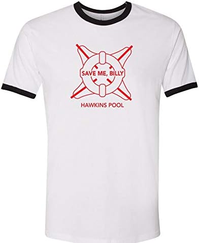 Save Me Billy Lifeguard Ringer Tee Shirt Unisex