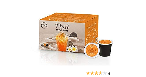 Zen Thai Thai Iced Tea, Copa individual 
