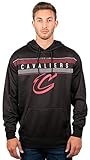Ultra Game NBA Cleveland Cavaliers Men's Fleece Hoodie Pullover Sweatshirt  Midtown, Large, Black