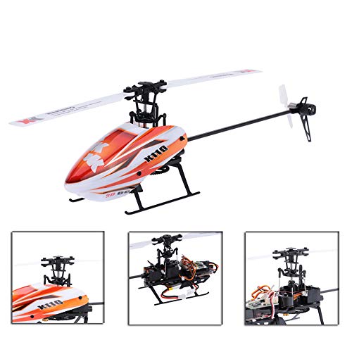 millet16zjh XK K110 6CH 3D 6G System Brushless Motor RTF Remote Controlled RC Helicopter