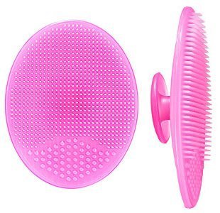 (2 naissance) 3 packs silicone facial scrubber cleansing pad deep…
