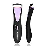 TOUCHBeauty EC-1016 Heating Eyelash Curler with Double Silicone Pad (Upgraded version)