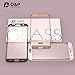 D&P Samsung S7 Edge 3D Curved Fit Tempered Glass Screen Protector Full Protection / High-Transparency / Anti-Fingerprint / / Anti-Bubbles / Anti-Scratch / Black[1+1 Pack]