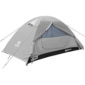 Bessport tent voor 1 en 2 personen, ultralicht, waterdicht, 3-4 seizoenen, voor trekking, outdoor, festival, camping…