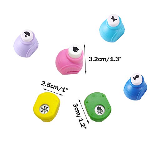 12 PCS Mini Paper Craft Punch Pricepulse