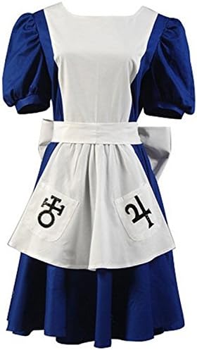 Cosdaddy® Returns Alice Cosplay Costume Blue Dress