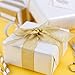 WRAPAHOLIC 30 Inch White Wrapping Paper Roll - Jumbo Roll Elegant White for Birthday, Holiday, Wedding, Baby Shower Wrap - 30 inch x 16.5 feet