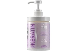 Artero Keratin Vital Conditioner for Dogs and Cats – Deep Repair and Hydration with Keratin and Vitamin Complex – Restores Dry or Damaged Coats, 22.5 fl oz