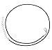 Moon Handmade Hexagon Natural Stone Choker Necklace Girls Velvet Chokers 2 Pack