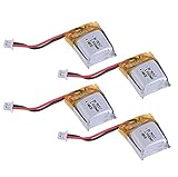 4 x Quantity of Hubsan Nano Q4 H111 Li-Po Battery Power Pack 3.7v 100mAh - FAST FREE SHIPPING FROM Orlando, Florida USA!
